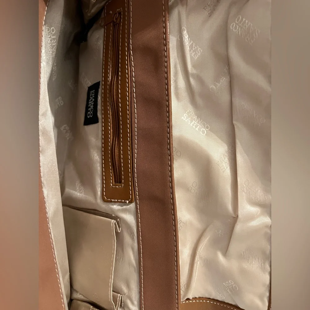 FRANCO SARTO LIKE NEW! BEAUTIFUL PURSE IN COGNAC! - Picture 8 of 12